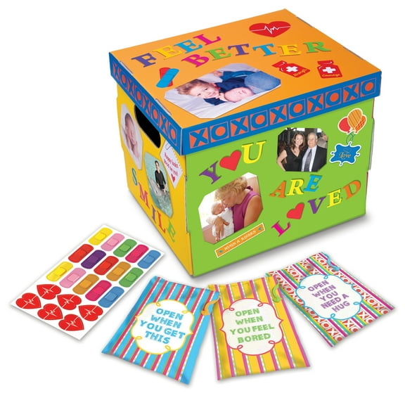 The Hospital Box - Care Package Kit - Thoughtful & Meaningful - Get-Well Gift - Quick & Easy