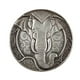 thumbnail image 1 of Moneda conmemorativa 1913 con cabeza de elefante, 38 mm, cobre, 35 g, 1 of 2
