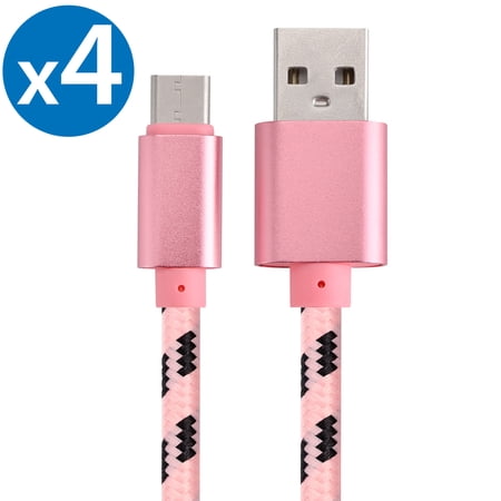 4x 3FT USB Type C Cable Fast Charging Cable USB-C Type-C 3.1 Data Sync Charger Cable Cord For Samsung Galaxy S9 S9+ Galaxy S8 S8 Plus Nexus 5X 6P OnePlus 2 3 LG G5 G6 V20 HTC M10 Google Pixel XL price history on PriceWatchPro