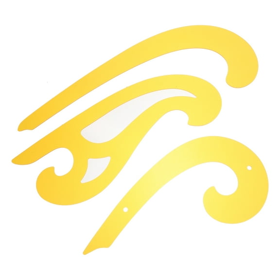 3 Pcs French Curve Rulers French Curve Ruler Sewing Hip Curve Ruler French Curve Template