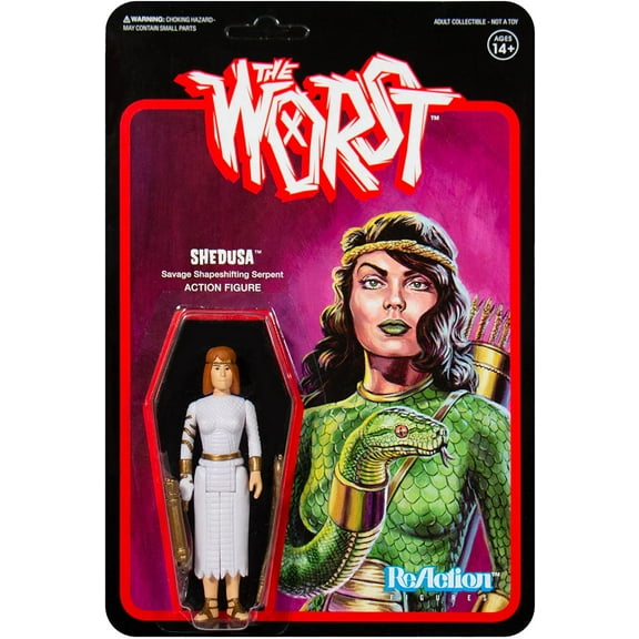 Super7 - The Worst - ReAction Figure - Human Shedusa (Color 3)