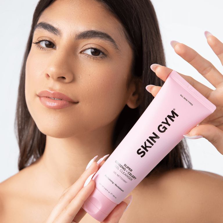 Skin Gym Super Ginseng + Celery Gel Cleanser Facial Cleanser Skin