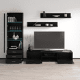 thumbnail image 4 of Soho 1 Modern Wall Unit Entertainment Center with 16 Color LED Lights, 4 of 5