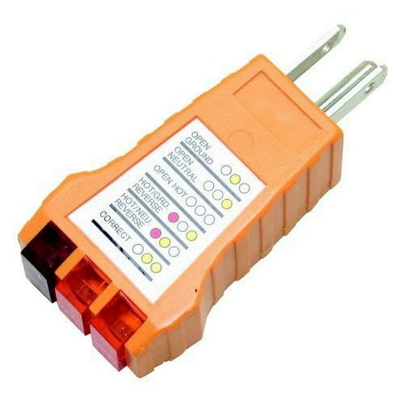 Eclipse 400-029 (NT-1933) Receptacle Tester - Standard Outlets - 400-029