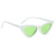 thumbnail image 1 of de Aire Libre Unisex para Mujer para Hombre de Moda Blanco fram Lentes Macarena Gafas de sol del ojo de gato de las mujeres, 1 of 8