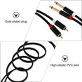 thumbnail image 6 of 2 Pcs Audio Cable Phone Digital Coaxial Recorder Speaker Cables Wire, 6 of 6