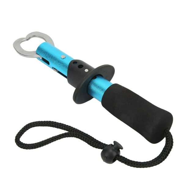 Fish Holder, Compact Portable Fish Grabber Easy Operation For Daily Fishing  Blue
