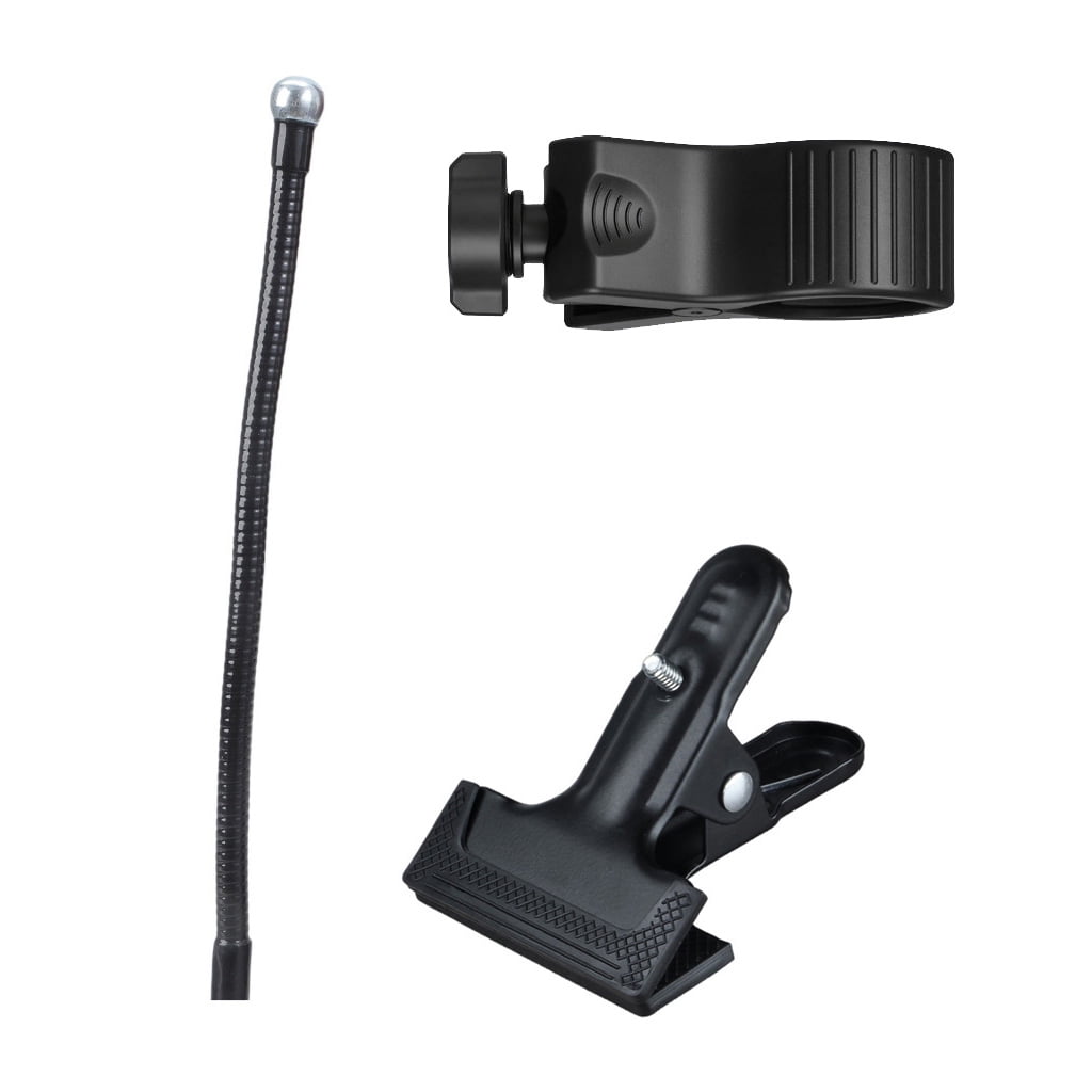 Mic Stand Microphone Stand Flexible Gooseneck Arm Clamp Holder Adjustable Clip Base for Desk Table Tripod Mounting
