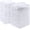 White, variant on PEKUR Wash Cloths. Ultra Soft & Extra Absorbent, Wash Rags 100% Cotton 12x12" Multipurpose Kitchen, Hand, Salon, Bathroom, Spa, Gym, Face Towels 24 Pack, Grey