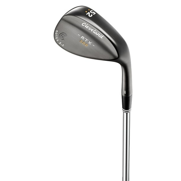 Cleveland 588 RTX 2.0 Lob Wedge 60* 10* (Black Satin, Steel, LEFT