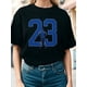 thumbnail image 3 of Athlete with number 23 women's comfit t-shirt Tee For Adult, Men, Women, Teen, Teenager, Adolescent, Youth, 3 of 8