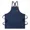 blue, variant on Fashion Canvas Apron Unisex Chef Work Apron for Restaurant Bar Cafe Grill Barber Nail Studio Durable Apron
