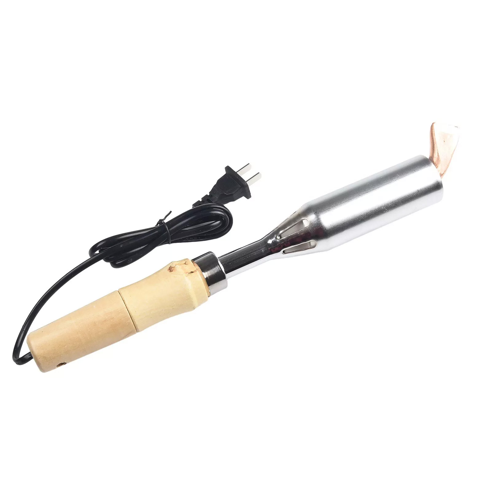 Welding Repair Tool 300W Electric Soldering Iron Solder Welding With Handle Wooden Handle Soldering Iron