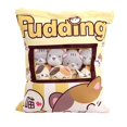thumbnail image 1 of Cute Cat Snack Pillow Pudding Plushie A Bag Of Animal Plush Doll Removable Set Cute Kawaii Birthday, 1 of 5
