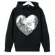 thumbnail image 4 of Sudadera con capucha y estampado de corazón de San Valentín, sudadera de manga larga para niños y niñas, chaqueta para niñas de talla mediana y grande., 4 of 7