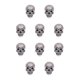 thumbnail image 1 of Minnieouse Broches para mujer Punk Rock con diamantes de imitación Joyería moderna de Halloween Estilo esqueleto Ropa de diseño hueco para Homme Party plata antigua 10piezas Minnieouse CBP193369, 1 of 4