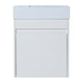 thumbnail image 3 of 18'' Floating Wall-Mounted Bathroom Vanity with White Resin Sink & Soft-Close Cabinet Door, 3 of 8