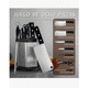 thumbnail image 2 of 8 Pcs Juego De Cuchillos De Cocina Profesional Acero Inoxidable, 2 of 4