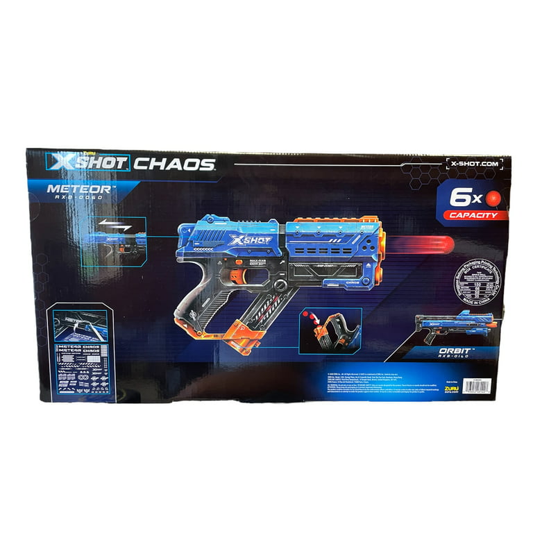 (2 Pack) XShot Chaos Ball Blaster-Chaos Meteor Toy for Kids, 24 Rounds