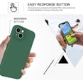 thumbnail image 4 of iPhone 13 Case,Phone Case for iPhone 13, Slim Fit Liquid Silicone Soft Gel Rubber Lightweight Microfiber Lining Shockproof Anti-Scratch Protective Phone Cover for iPhone 13 6.1'', Clover Green, 4 of 17