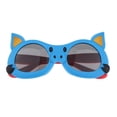 thumbnail image 2 of de sol porizadas con marco de silicona suave de dibujos animados para , a prueba de Azul Zulema Gafas de sol para niños Favores de fiesta, 2 of 7