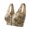 Coffee, variant on Under $5 Jelly Bras for Women Warm Tone Embossed Jacquard Wireless Sleeping Bra Front Closure Full Coverage Light Lining Supportive Comfort No Underwire Brassiere Gkeoshab