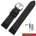thumbnail image 3 of Correas de reloj para Seiko Breitling Wanguo, correa de reloj de caucho con flúor, correa de reloj impermeable para hombres, accesorios para mujeres, 3 of 5