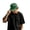 Green, variant on Flat Bill Visor Classic Snapback Hat Blank Baseball Cap (Red One Size)