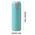 thumbnail image 5 of Tuvgenk Insulated Water Bottle 13 Oz Stainless Steel Water Bottle Flask Leak Proof Reusable Blue for Home Office Outdoor Travel, 5 of 5