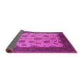 thumbnail image 2 of Ahgly Company Indoor Round Oriental Pink Traditional Area Rugs, 4' Round, 2 of 4