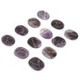 thumbnail image 3 of Piedras de Amatista ANGGREK 12 Piezas Natural para Regalo de Oración de Yoga, 3 of 8