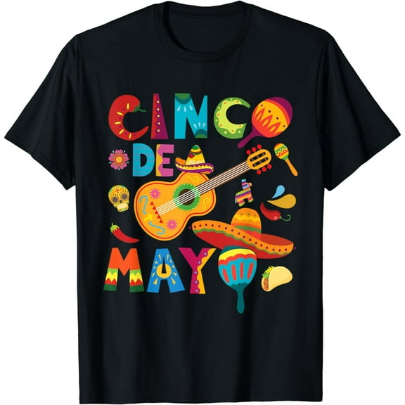 Cinco De Mayo Mexican Fiesta 5 De Mayo Costume for women Men T-Shirt