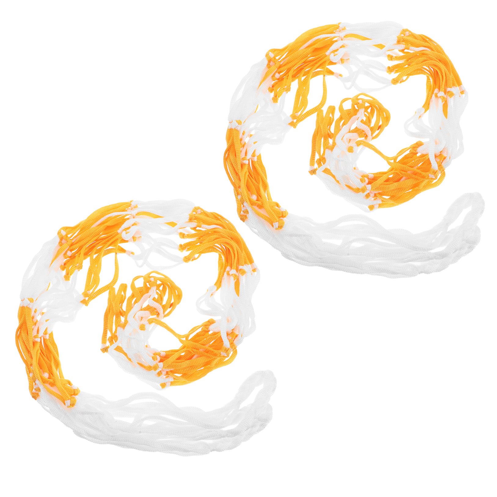 FOMIYES 2-Pack Yellow Soccer Storage Bags for Outdoor Sports, Polypropylene Carrying Bags for Fan Gear and Equipment