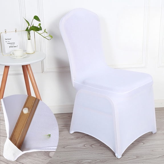 Waterproof Spandex Chair Cover,Stretch Dining Chair Covers, Polyester Outdoor Chair Covers, Protector Stretch Chair Cover for Party Universal, Banquet, Wedding Event, Hotel（1PCS)