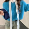 thumbnail image 4 of Aellinatey Solid Print Children Scarf Multipurpose Scarf Warm Windproof Student Scarve, 4 of 20