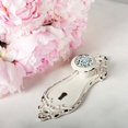 thumbnail image 1 of Distressed White Back With Pewter Decorative Knob, 1 of 1