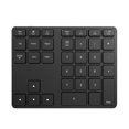 thumbnail image 1 of Seitruly Mini teclado de Metal recargable, teclado numérico Universal para ordenador, 2 en 1, 2,4G, compatible con Bluetooth, ordenadores de 35 teclas Juegos de teclado y mouse para computadora Negro, 1 of 6