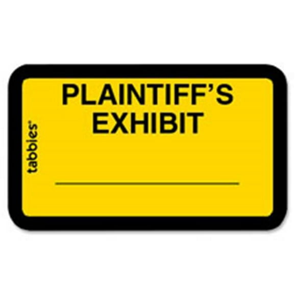 Exhibit Labels