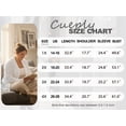 thumbnail image 5 of Cueply Women's Plus Size Open Front Cardigan Long Sleeve Ribbed Knit Lightweight Sweater Casual Outerwear with Pockets 1X-4X, 5 of 7