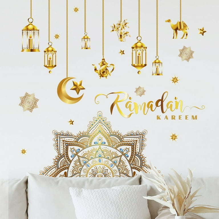 URFEDA Ramadan stickers, wanddecoratie, Eid Mubarak