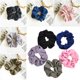thumbnail image 4 of 5 uds Boutique lazos para el cabello titulares de cola de caballo tela elástica elástica cuerdas para el cabello diadema accesorios de peinado para niñas mujeres, 4 of 5