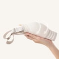 thumbnail image 5 of Jinhomg Wireless Soft Support Beauty Back Everyday Bras for Women Pull On Closure Solid Color for Daily Wear Lounge Sleep Seamless Comfort Support White M, 5 of 9