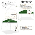 thumbnail image 5 of EAGLE PEAK 8 x 8 Slant Leg Lightweight Instant Canopy Tent, 5 of 8