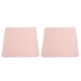 thumbnail image 2 of alfombrillas de ratón de cuero PVC impermeable para escritorio, cojín para oficina, hogar, protector de ratones, 27 x 21 cm, color rosa, 2 of 5