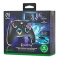 PowerA Advantage Wired Controller for Xbox Series XS with Lumectra + RGB LED Strip Black