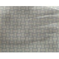 thumbnail image 4 of oneOone Georgette Viscose Fabric Basketweave Check Sashiko Printed Craft Fabric BTY 42 Inch Wide, 4 of 4