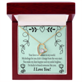 thumbnail image 1 of To My Girlfriend Lucky Forever Necklace w Message Card, 1 of 8