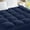 Navy, variant on Teler Mattress Topper Queen Size for Back Pain, 400TC Extra Thick Mattress Pad Pillow Top, Quilted Fitted Mattress Protector Cover with 8-21" Deep Elastic Pocket, Soft & Breathable, White