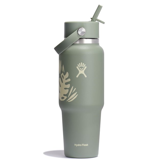 Botella de agua Hydro Flask Wide Flex Straw 950 ml Botanical Bliss