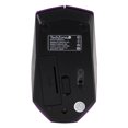 thumbnail image 4 of Mouse Morado Óptico Inalámbrico Diamante TechZone Precisión 1200 DPI, 4 of 9
